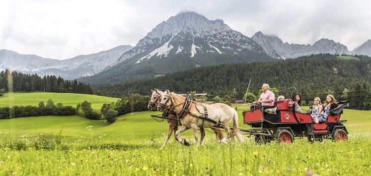 Ellmau_Kutschenfahrt Sommer 2_Wilder Kaiser