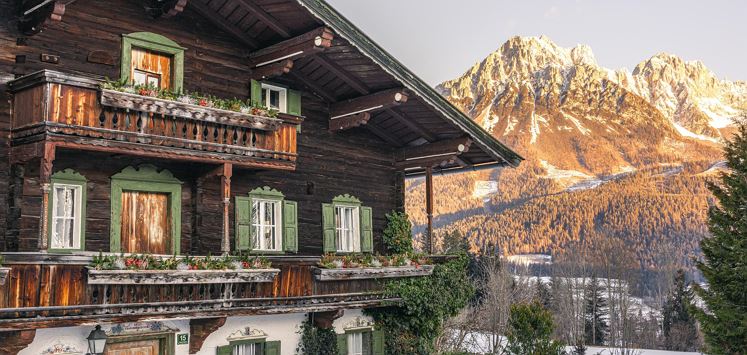 Winter Bergdoktor-Praxis