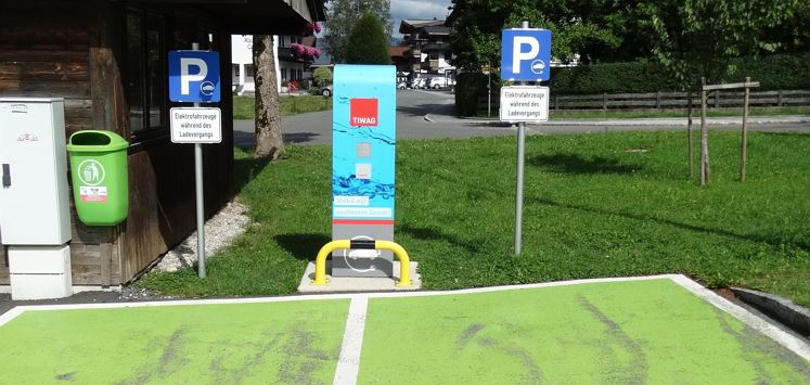 Ladestation Parkplatz Mitte