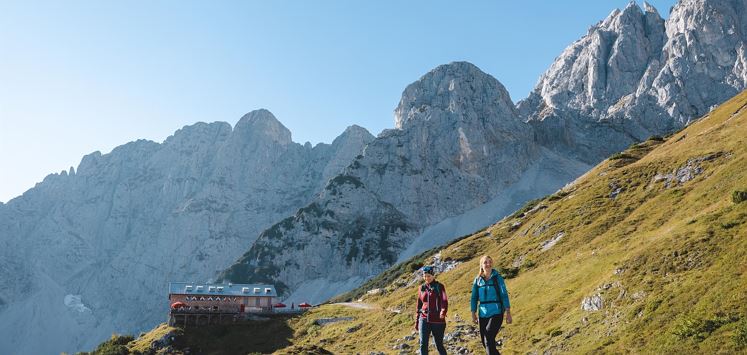 Wandern bei der Gruttenhütte