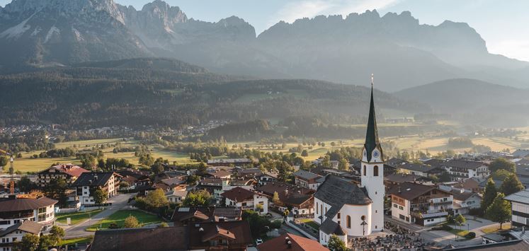 Pfarrkirche in Ellmau