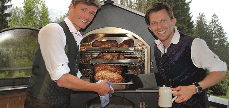 Andreas Salvenmoser mit Martin Schipflinger