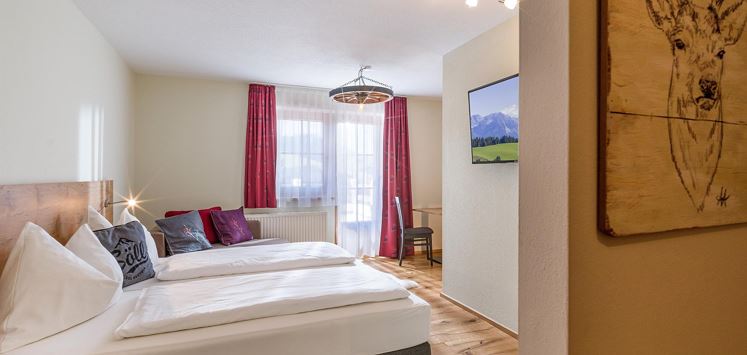 Söll_Familien Suite mit Balkon_Wilder Kaiser