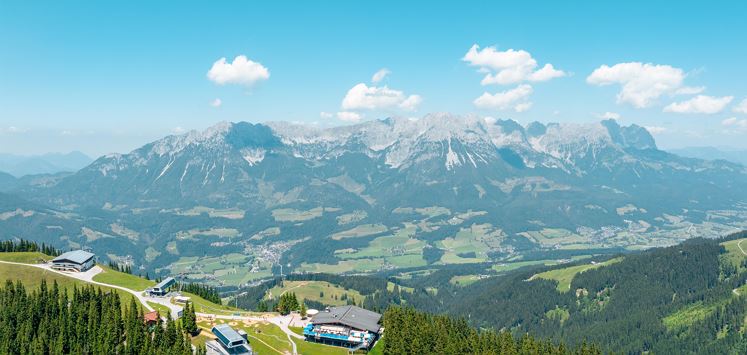 Scheffau_Brandstadl_Bergstation_Drohne_Sommer