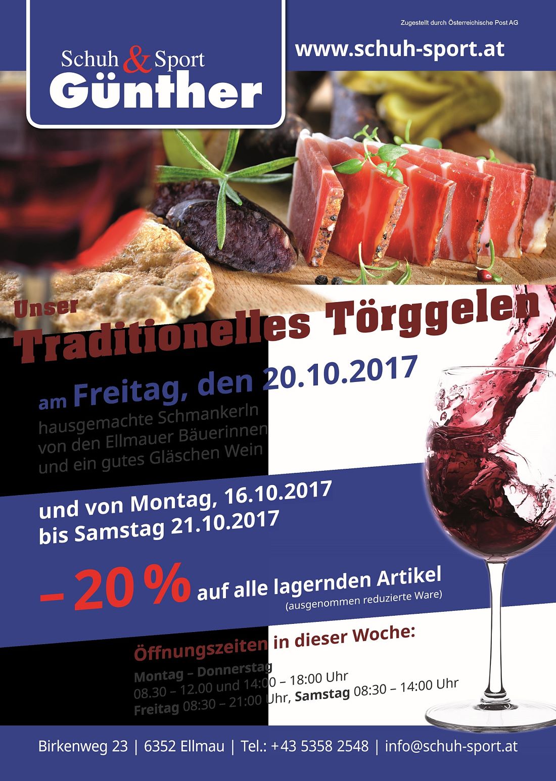 Törggelen bei Schuh&Sport Günther